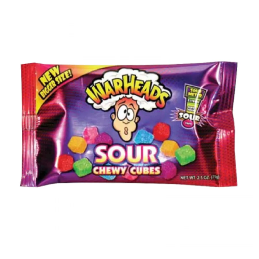 Warheads Sour Chewy Cubes